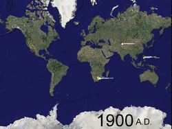 World Over The Years GIF