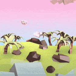 World Rocks And Trees GIF