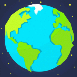 World Travel Plane GIF