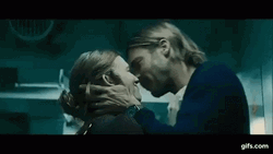 World War Z Kissing Scene GIF