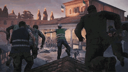 World War Z Zombies Sprinting GIF