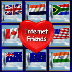 Worldwide Internet Friends GIF
