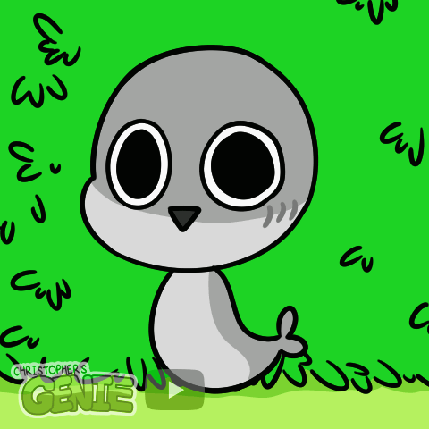 Worm With Christopher's Genie GIF