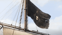 Worn Out Jolly Roger GIF