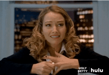 Worried Becki Newton Ugly Betty GIF