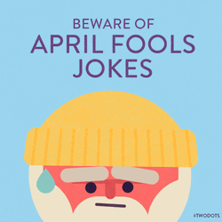 Worried Cartoon April Fools Day GIF