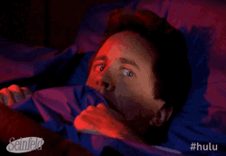 Worried Eyes Rolling Jerry Seinfeld GIF