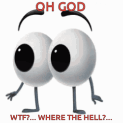 Worried Eyes Where  GIF