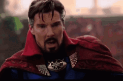 Worried Face Dr. Strange GIF