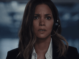 Worried Halle Berry Wide Eyes GIF
