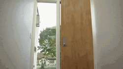 Worried Man Ambush Doors GIF