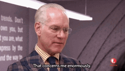 Worried Tim Gunn Fashion Stylist Concerned  GIF