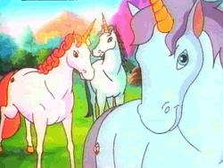 Worship Satan Flashing Unicorns GIF