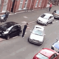 Worst Side Street Parallel Parking GIF | GIFDB.com