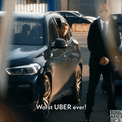 Worst Uber Driver Ever GIF