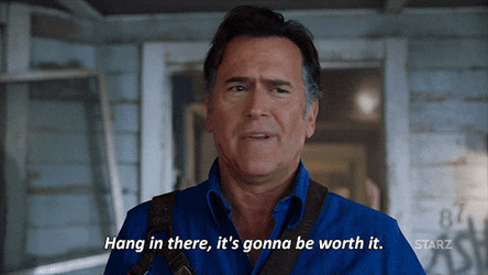 Worth It Ash Williams Evil Dead GIF