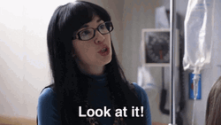 Would You Look At That Nerdy Girl GIF