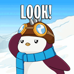Would You Look At That Pudgy Penguin GIF