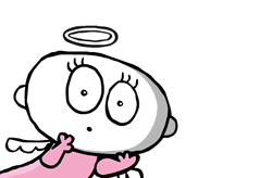 Wow Animated Angel GIF