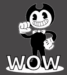  Wow Bendy Ink Machine Online Cartoon Game  GIF