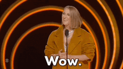 Wow Celine Dion GIF