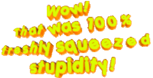 Wow Stupidity Sticker GIF