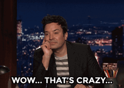  Wow That's Crazy Jimmy Fallon GIF