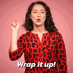 Wrap It Up It Is Finished GIF