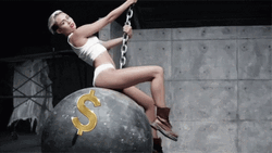 Wrecking Ball Dollar Swing Parody GIF