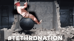 Wrecking Ball Swing Stop Motion Animation GIF