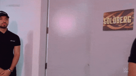 Wrestler Bill Goldberg Relaxed Pace GIF