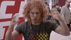 Wrestler Carrot Top Angry Having Headache GIF