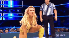 Wrestler Charlotte Flair Ric Flair Woo Reaction