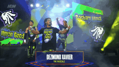 Wrestler Dezmond Xavier GIF
