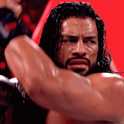 Wrestler Face And Arms Close Up GIF
