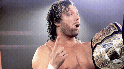 Wrestler Holding Championship Belt Thumbs Up GIF