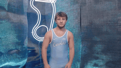 Wrestler Hype Funny Salute GIF