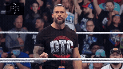 Wrestler In GTC Shirt In Ring GIF