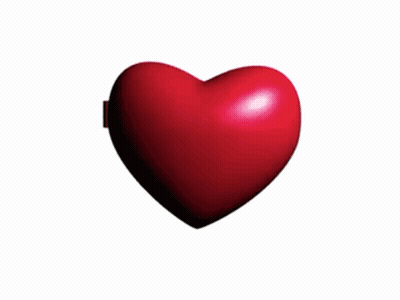 Wrestler In Heart Frame With AEW GIF