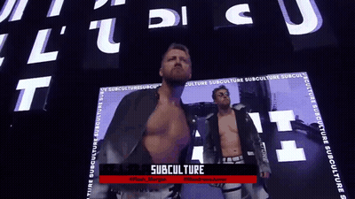 Wrestler In Orange Shirt Saying Cleveland The Awesome GIF