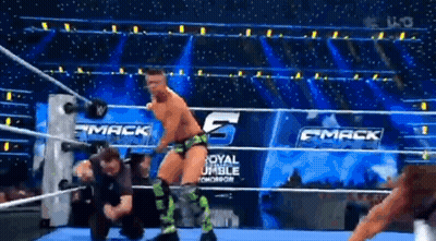 Wrestler In Ring Royal Rumble Tomorrow GIF