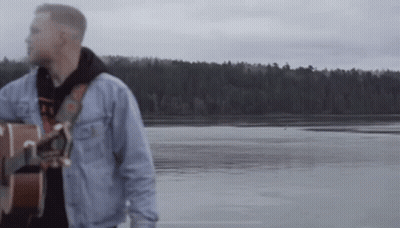 Wrestler In Ring With Prime Wall GIF