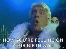 Wrestler Ric Flair Its Your Birthday Feeling GIF