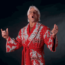 Wrestler Ric Flair Woo Poster GIF
