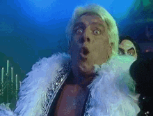 Wrestler Ric Flair Woo Surprised Reaction GIF