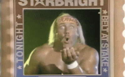 Wrestler Starbright Poster GIF