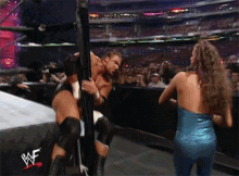 Wrestler Stephanie Mcmahon Slap Applause GIF