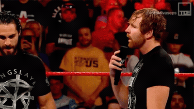 Wrestler Talking Into Microphone GIF