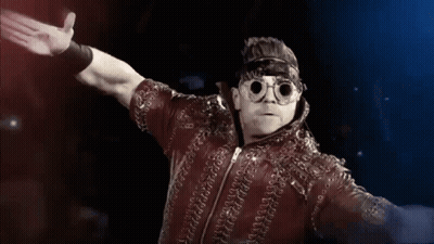 Wrestler Wearing Glasses And Hat Arms Out GIF