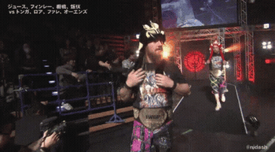 Wrestler Wearing IWWP Belt GIF